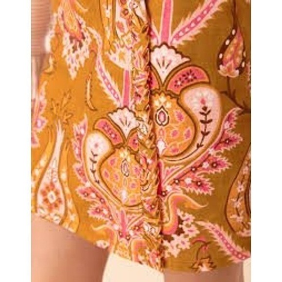 Paisley Ruffle Skort- Spartina 449 - Size: M - NWT - Picture 2 of 3